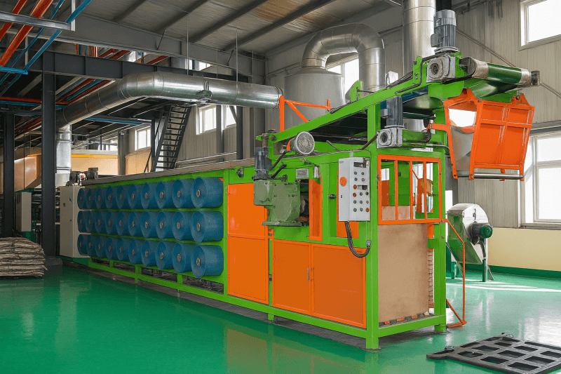 Automatic conveying internal mixer for rubber compound mixing and discharge